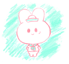 Bunny the Sailor boy sticker #11800987