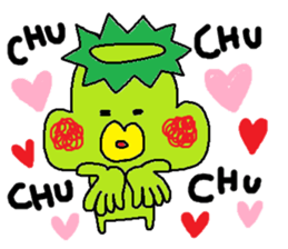ka-suke of a kappa(Love Love version) sticker #11801365