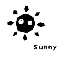 Black monster. sticker #11801762