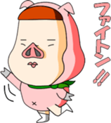 bob hair yellow sticker #11801968