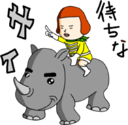 bob hair yellow sticker #11801969