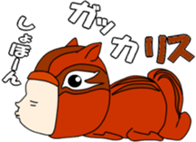 bob hair yellow sticker #11801971