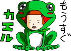 bob hair yellow sticker #11801985