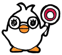 Sticker for the person who wears glasses sticker #11802088