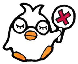 Sticker for the person who wears glasses sticker #11802089