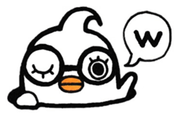 Sticker for the person who wears glasses sticker #11802102