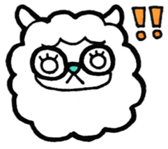 Sticker for the person who wears glasses sticker #11802107