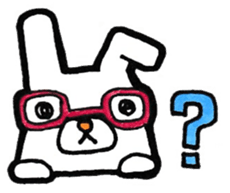 Sticker for the person who wears glasses sticker #11802108