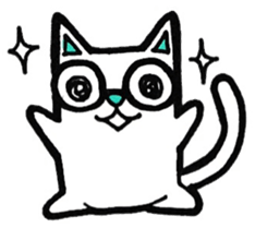 Sticker for the person who wears glasses sticker #11802111