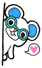 Sticker for the person who wears glasses sticker #11802115