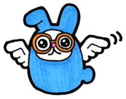 Sticker for the person who wears glasses sticker #11802117