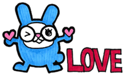 Sticker for the person who wears glasses sticker #11802118