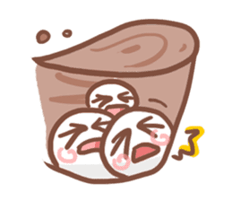 Try the special MilkTea in Summer sticker #11802186