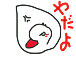 His name is CHAI the call duck sticker #11802217