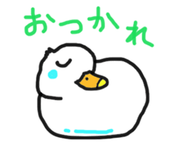 His name is CHAI the call duck sticker #11802229