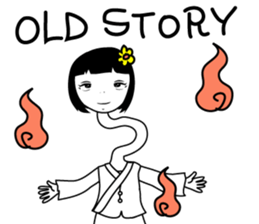 Japanese Old Lovelies sticker #11802316