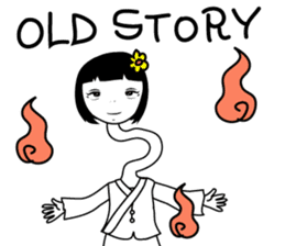 Japanese Old Lovelies sticker #11802316