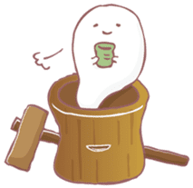 Mochibake by Panda's ana sticker #11802400