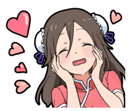 China Girl sticker #11802589