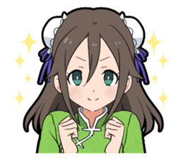 China Girl sticker #11802599