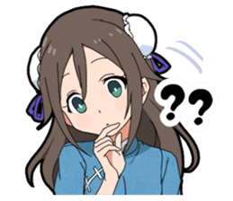 China Girl sticker #11802602