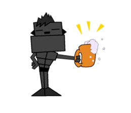 robot trio sticker #11802789