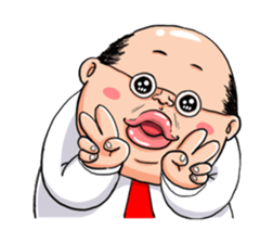 Mr. Fat man sticker #11803286