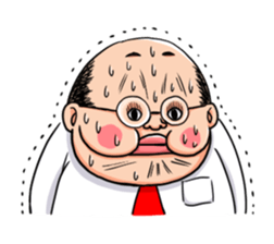 Mr. Fat man sticker #11803298