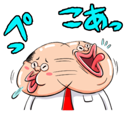 Mr. Fat man sticker #11803311