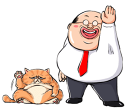 Mr. Fat man sticker #11803316