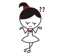 Ballet Girl day in the life sticker #11803497