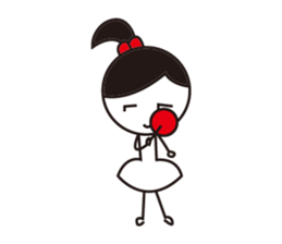 Ballet Girl day in the life sticker #11803514