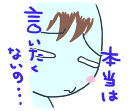 I'm worried. sticker #11803619