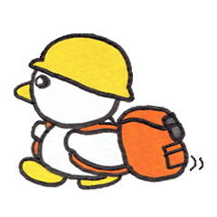 Kyutan sticker for an emergency