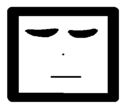 THE handsome square sticker #11804594