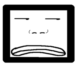 THE handsome square sticker #11804598