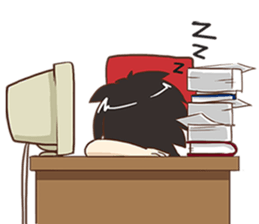 Tonmai Office Man sticker #11804809