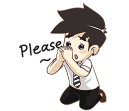 Tonmai Office Man sticker #11804815