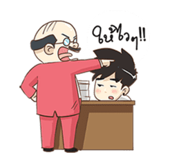 Tonmai Office Man sticker #11804819