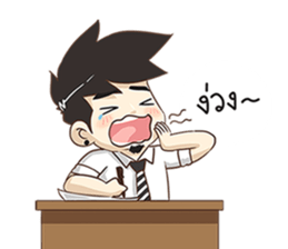 Tonmai Office Man sticker #11804821