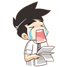 Tonmai Office Man sticker #11804840