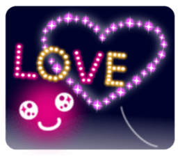 Fireworks and emoticons and messages. sticker #11805424