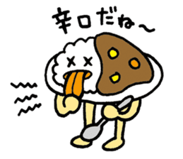 Japanese curry sticker #11805523