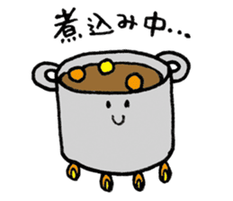 Japanese curry sticker #11805557
