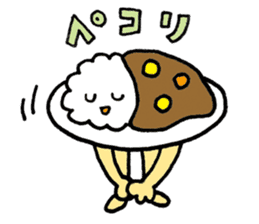 Japanese curry sticker #11805559