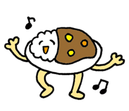 Japanese curry sticker #11805574
