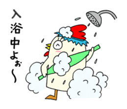 japanese lovely character " NIWATORI " sticker #11805751