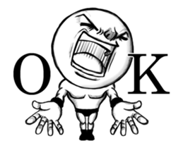 Resound! Moving! Cry of the heart sticker #11806017