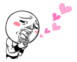 Resound! Moving! Cry of the heart sticker #11806025