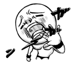 Resound! Moving! Cry of the heart sticker #11806031